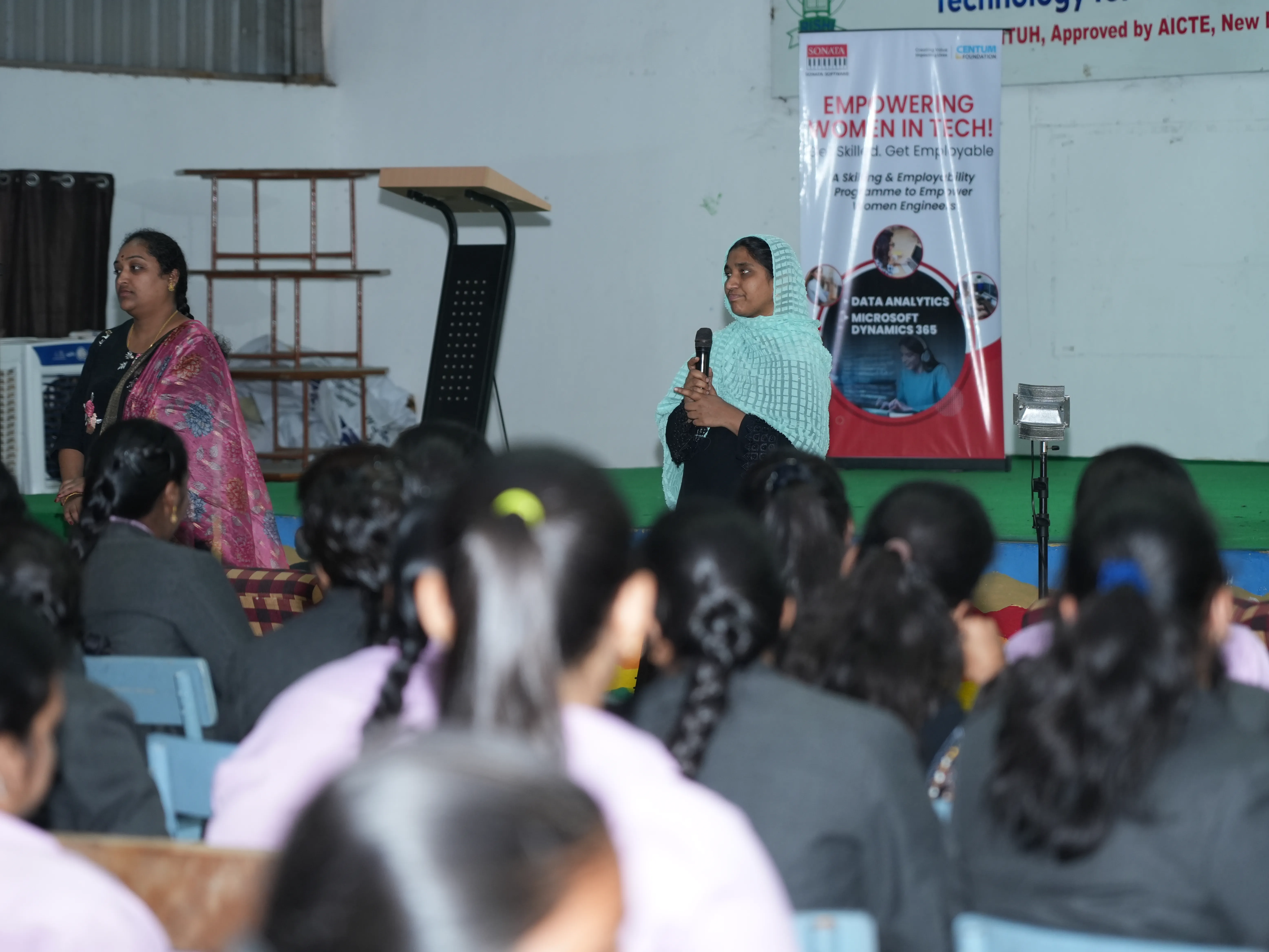 Convocation Ceremony of Sonata CSR through Centrum foundation for 4 th year students - RITW